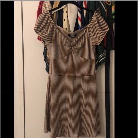 Reformation Viola Striped Skater Dress - Picture 4 of 5